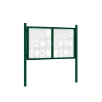 8ft x 4ft Outdoor Lockable Notice Board – Secure, Stylish & Weatherproof