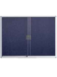 Lockable Glass Sliding Notice Board 4Ft x 2Ft