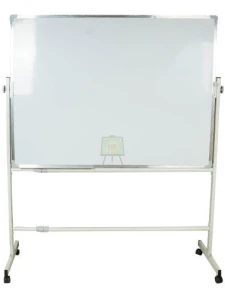 Portable Single-Sided Whiteboard 6Ft x 4Ft – Mobile Dry Erase Board on Wheels