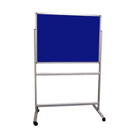 Free-Standing Fabric Notice Board 4Ft x 3Ft – Versatile & Durable Display Solution