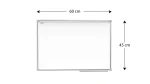 Compact Light-Duty Imported Whiteboard – 60cm x 45cm Elevate Your Productivity in Any Space - Image 2