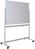 Magnetic Whiteboard 1200mm x 1200mm (4ft x 4ft) with Stand – Versatile & Portable Presentation Tool - Image 2
