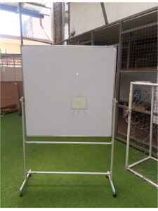 Magnetic Whiteboard 1200mm x 1200mm (4ft x 4ft) with Stand – Versatile & Portable Presentation Tool