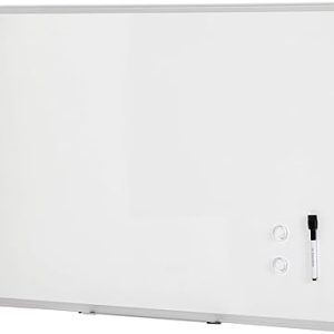 Magnetic Dry Erase White Board 4Ft x 4Ft (120cm x 120cm) – Versatile & Durable
