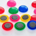 Whiteboard Magnets – 1 Piece (Choose Your Color) Elevate Collaboration with Bold, Functional Style