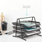 3-Tier Document Tray – Sleek & Functional Desk Organizer - Image 2