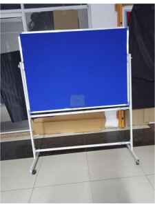 Imported Notice/Pin Board with Wheeled Stand – 120cm x 90cm Versatile, Durable, and Perfect for Dynamic Spaces!