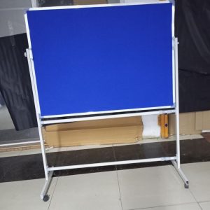 Imported Notice/Pin Board with Wheeled Stand – 120cm x 90cm Versatile, Durable, and Perfect for Dynamic Spaces!
