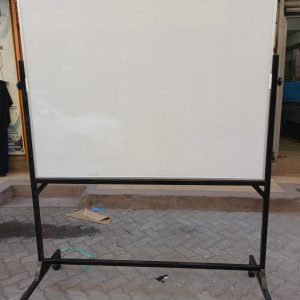 Heavy-Duty Mobile Whiteboard with Stand – 5ft x 4ft Ideal for Office Collaboration